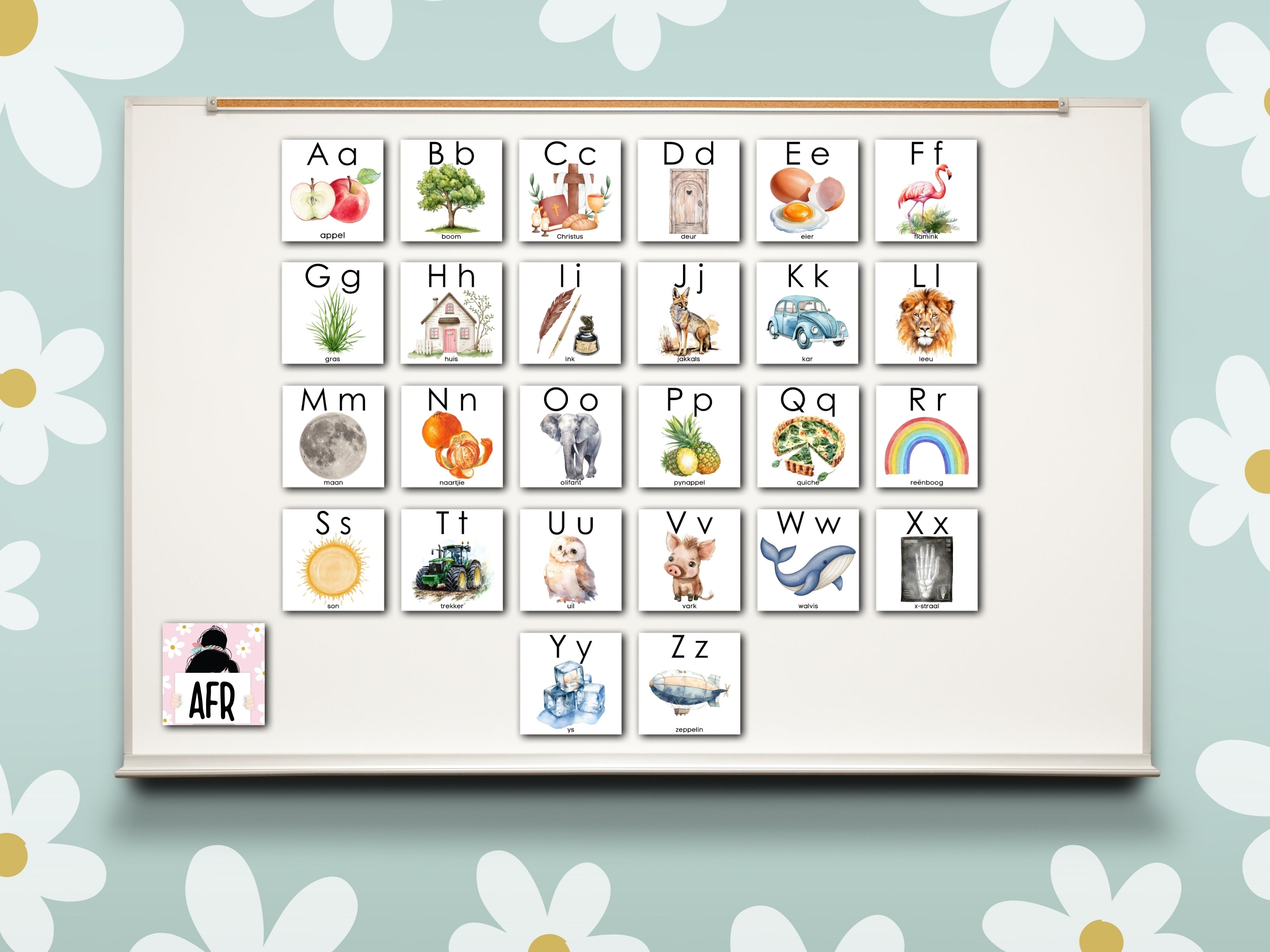 Your ABC with Pictures - Set of 26