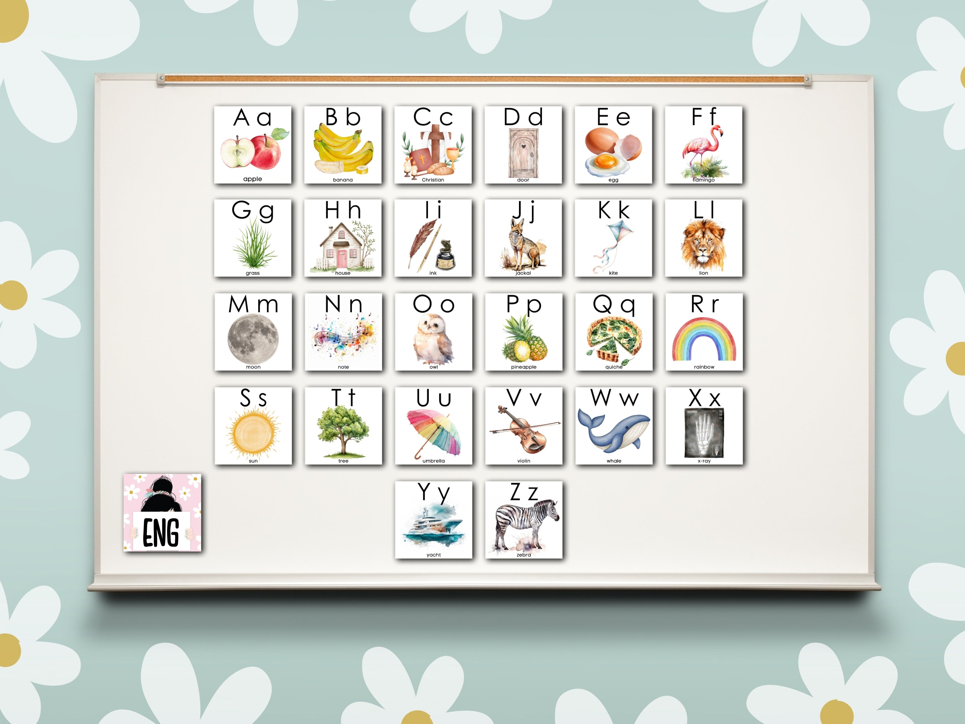 Your ABC with Pictures - Set of 26