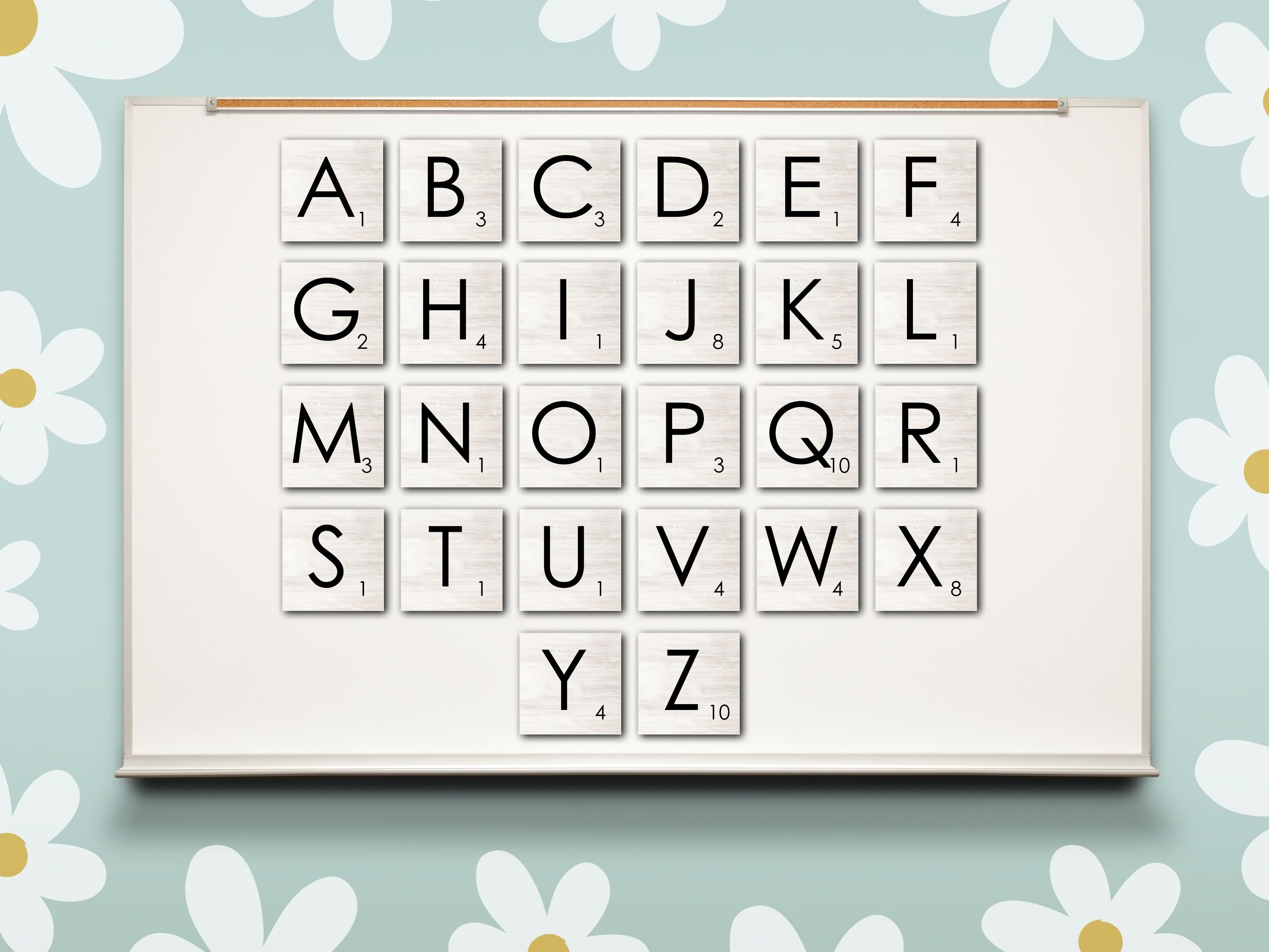 Scrabble Blocks ABC - Set of 26